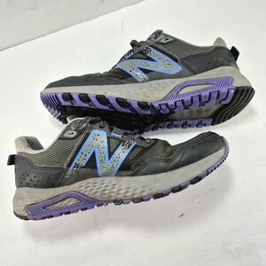New Balance Women's 410 V8 Trail Running Athletic Shoes 9.5 Gray/Purple Or Men 8